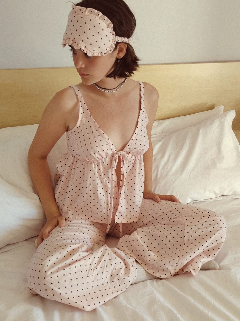 Macaron Delight Tie Top